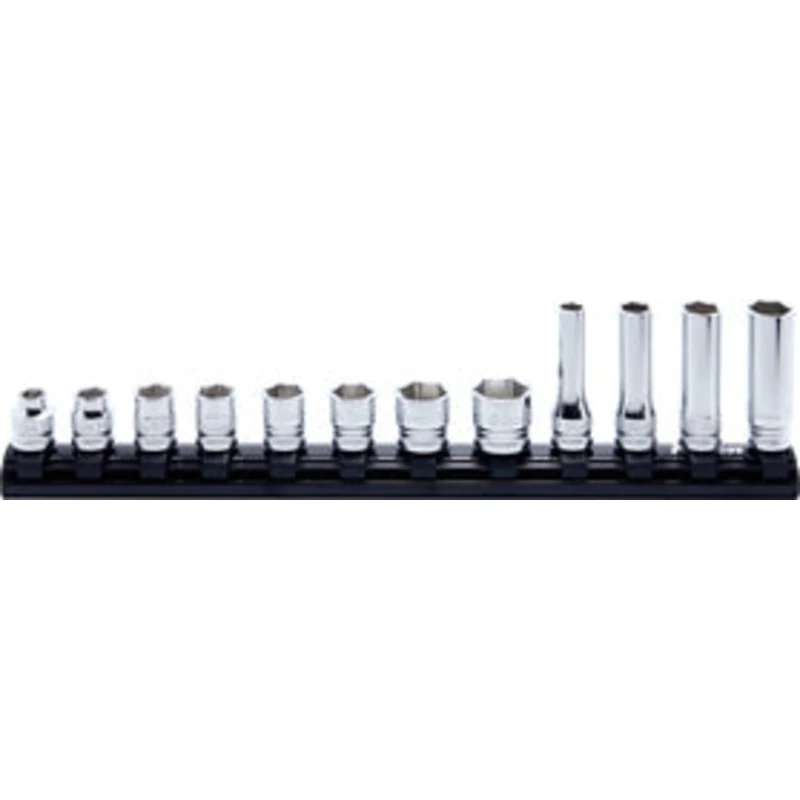 12 Piece 3/8 Sq. Dr. Z-series, 6 Point, Chrome, Metric Socket Set